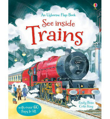 Cover for Emily Bone · See Inside Trains - See Inside (Board book) [UK edition] (2013)