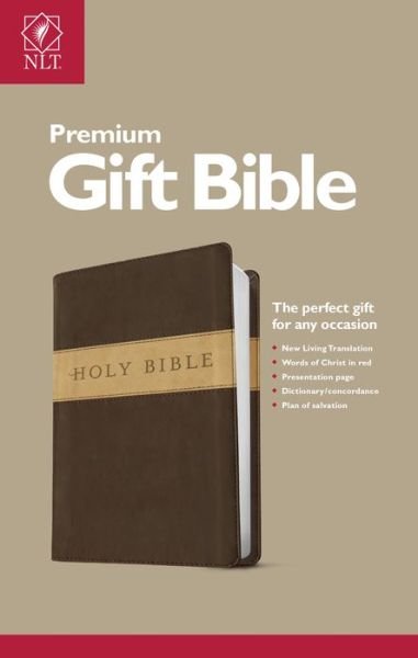 Cover for Tyndale · Premium Gift Bible (Leather Book) [Tan Imitation] (2022)