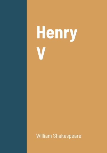 Cover for William Shakespeare · Henry V (Paperback Book) (2022)