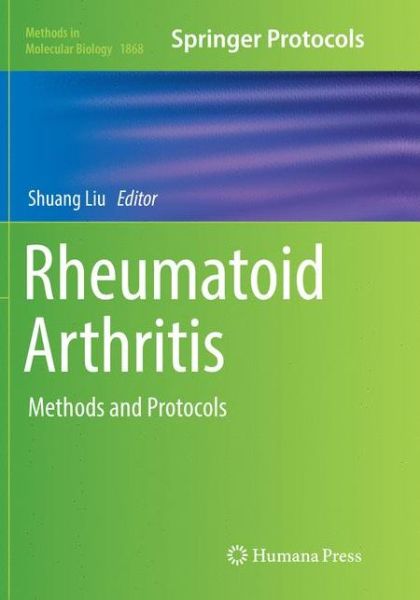 Cover for Rheumatoid Arthritis (Book) [Softcover reprint of the original 1st ed. 2018 edition] (2019)