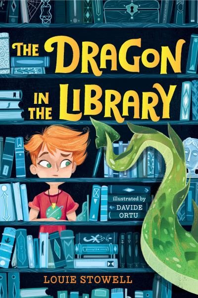 Cover for Louie Stowell · The Dragon in the Library (Innbunden bok) (2021)