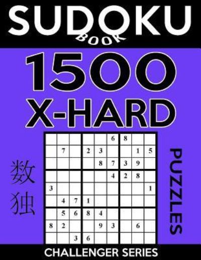 Cover for Sudoku Book · Sudoku Book 1,500 Extra Hard Puzzles (Paperback Bog) (2017)