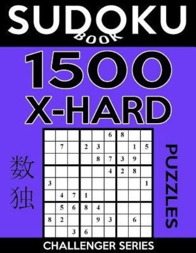 Cover for Sudoku Book · Sudoku Book 1,500 Extra Hard Puzzles (Paperback Bog) (2017)