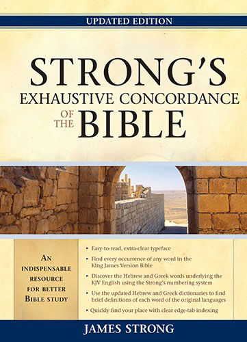 Cover for James Strong · Strong's Exhaustive Concordance to the Bible (Hardcover Book) (2009)