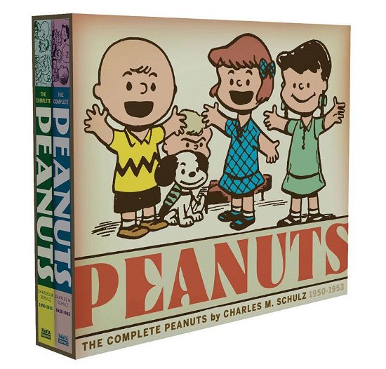 Cover for Charles M. Schulz · The Complete Peanuts 1950-1954 Gift Box Set (The Complete Peanuts) (Paperback Bog) (2014)