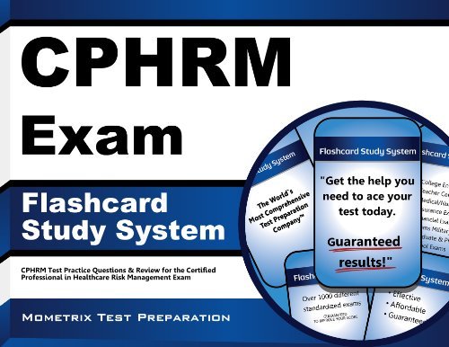 Cover for Cphrm Exam Secrets Test Prep Team · Cphrm Exam Flashcard Study System: Cphrm Test Practice Questions &amp; Review for the Certified Professional in Healthcare Risk Management Exam (Cards) (Paperback Bog) [1 Flc Crds edition] (2023)