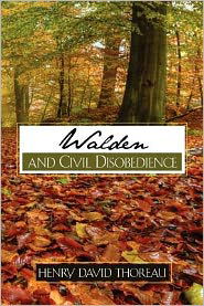 Cover for Henry David Thoreau · Walden and Civil Disobedience (Pocketbok) (2011)