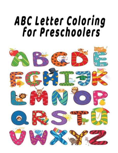 Cover for Abc Coloring Book Publishing · ABC Letter Coloring Book For Preschoolers (Pocketbok) (2020)