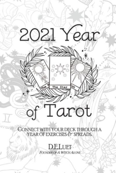 Cover for D E Luet · 2021 Year of Tarot (Paperback Book) (2020)