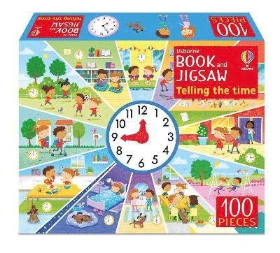 Cover for Kate Nolan · Usborne Book and Jigsaw Telling the Time - Usborne Book and Jigsaw (Paperback Book) (2024)