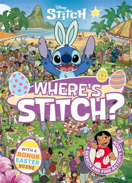 Cover for Walt Disney · Where's Stitch? LIMITED EASTER EDITION: A Disney search-and-find activity book (Taschenbuch) (2025)