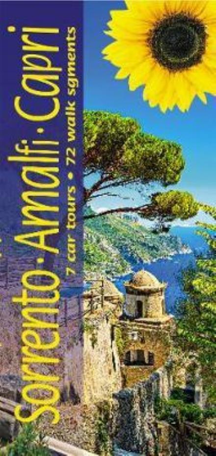 Cover for Julian Tippett · Sunflower Landscapes: Landscapes of Sorrento, Amalfi and Capri: 7 Car Tours, 72 Walk Segments (Sewn Spine Book) (2017)