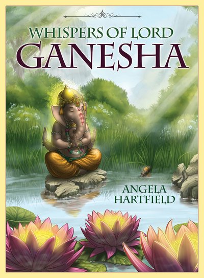Cover for Hartfield, Angela (Angela Hartfield) · Whispers of Lord Ganesha: Oracle Cards (Book) (2016)