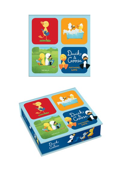 Duck & Goose Matching Game: A Memory Game with 20 Matching Pairs for Children - Duck & Goose - Tad Hills - Jogo de tabuleiro - Potter/Ten Speed/Harmony/Rodale - 9781984822932 - 16 de julho de 2019