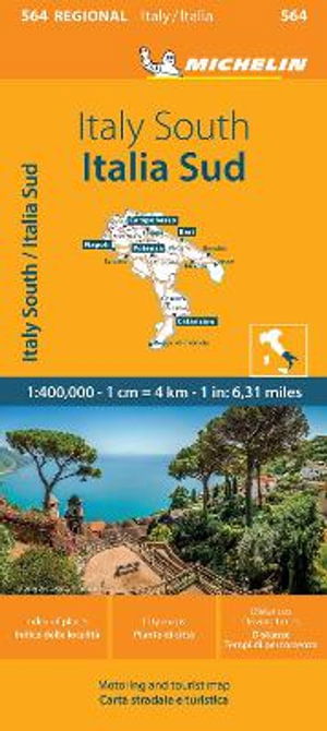 Cover for Michelin · Italy South - Michelin Regional Map 564: Map (Landkart) (2024)