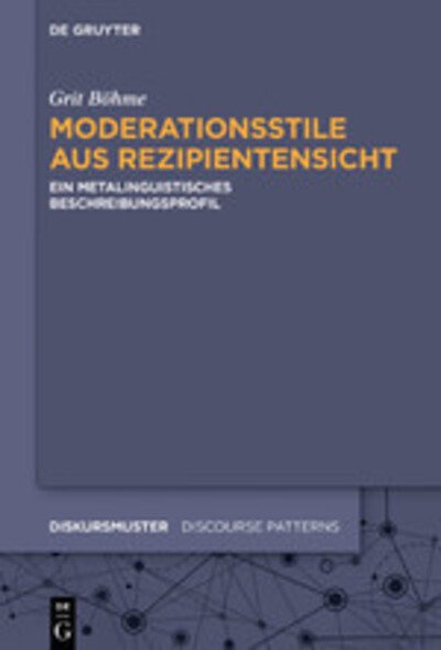 Cover for Böhme · Moderationsstile aus Rezipientens (Bog) (2019)