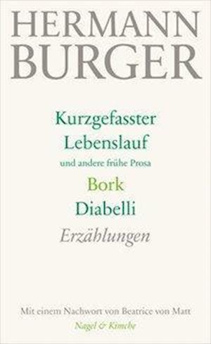 Cover for Burger · Kurzgefasster Lebenslauf und and (Book)