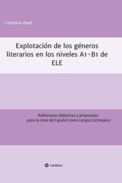 Cover for Roell · Explotación de géneros literarios (Book) (2020)