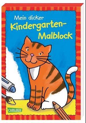Cover for Katja Mensing · Mein dicker Kindergarten-Malblock (Paperback Bog) (2021)
