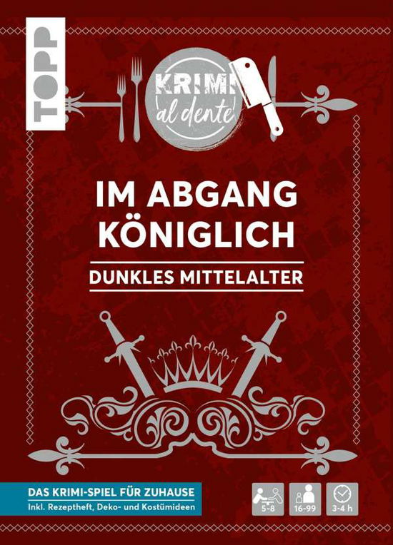 Cover for Grünwald · Krimi al dente - Dunkles Mitte (Book)