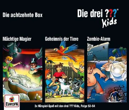 Cover for CD Die drei ??? Kids 3er Box - Folgen 52-54 (CD)