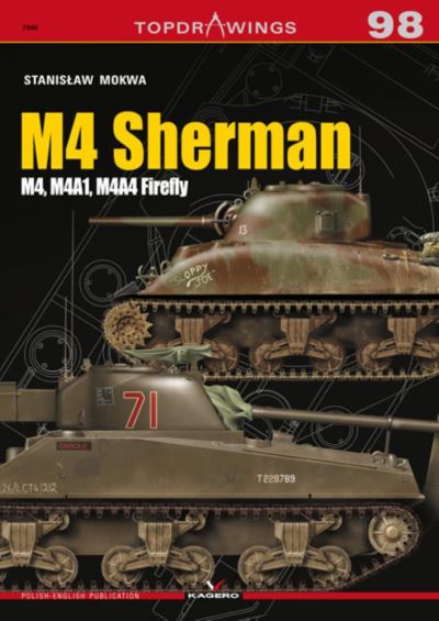 Cover for Stanislaw Mokwa · M4 Sherman M4, M4a1, M4a4 Firefly - Top Drawings (Paperback Book) (2020)