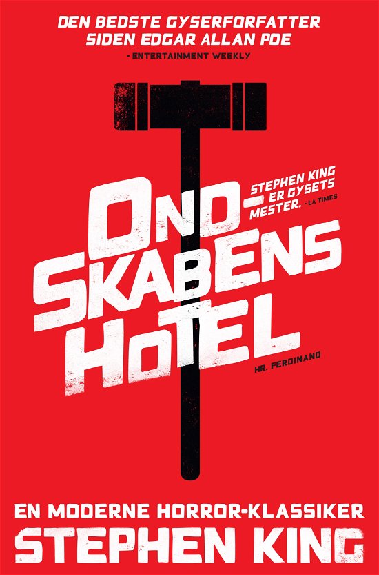 Cover for Stephen King · Ondskabens hotel (Paperback Book) [4th edition] (2017)