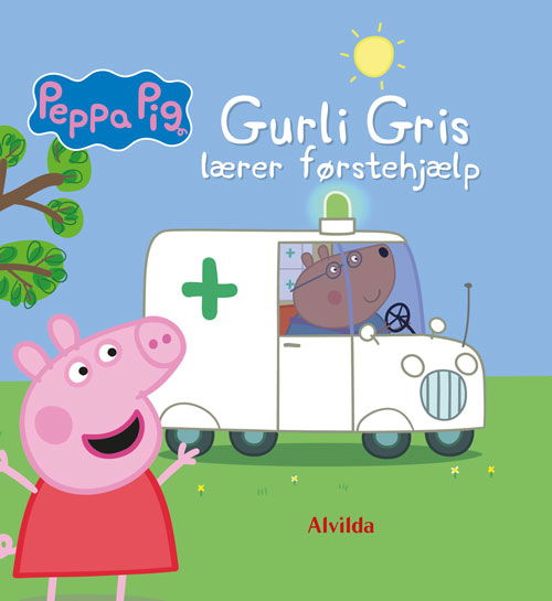 Cover for Gurli Gris: Peppa Pig - Gurli Gris lærer førstehjælp (Gebundesens Buch) [1. Ausgabe] (2025)