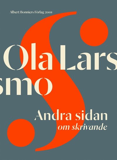 Andra sidan : om skrivande - Ola Larsmo - Books - Albert Bonniers Förlag - 9789100152932 - July 1, 2015