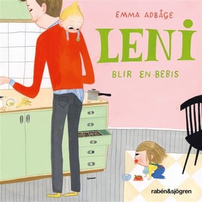 Cover for Emma AdBåge · Leni blir en bebis (Lydbok (MP3)) (2019)
