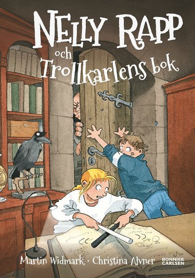 Cover for Martin Widmark · Nelly Rapp - monsteragent: Nelly Rapp och trollkarlens bok (Innbunden bok) (2016)