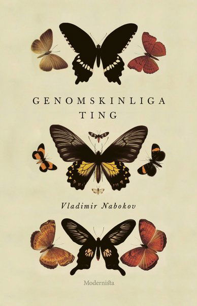 Cover for Vladimir Nabokov · Genomskinliga ting (Gebundesens Buch) (2017)