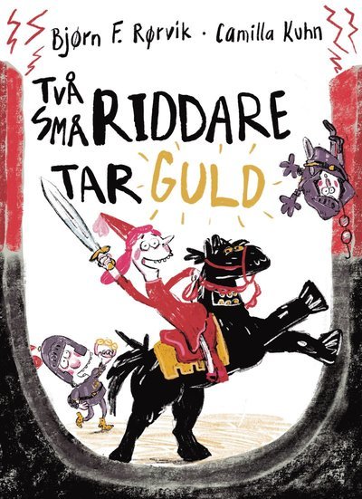 Cover for Bjørn F. Rørvik · Två små riddare tar guld (Bound Book) (2023)