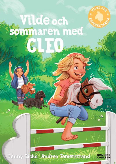 Cover for Jenny Bicho · Vilde och käpphästarna: Vilde och sommaren med Cleo (Indbundet Bog) (2021)