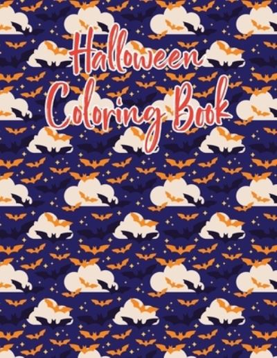 Cover for Mofiz Publication · Halloween coloring book (Paperback Book) (2020)