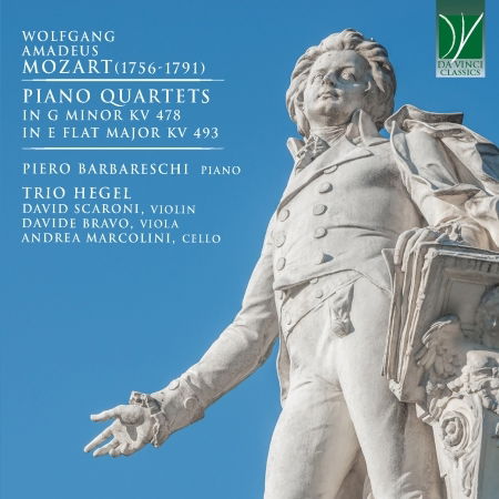 Cover for Barbareschi, Piero / Trio Hegel · Piano Quartets (CD) (2022)