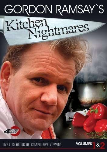 Cover for Gordon Ramsay · Volume 1 &amp; 2 Kitchen Nightmares (DVD) (2021)
