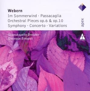 Webern: in Sommerwind / Passacaglia - Webern / Sinopoli / Staatskapelle Dresden - Music - WARNER APEX - 0825646839933 - March 8, 2010