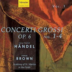 Concerti Grossi Op.6 1-4 - G.F. Handel - Muzyka - HANSSLER - 4010276005933 - 1997