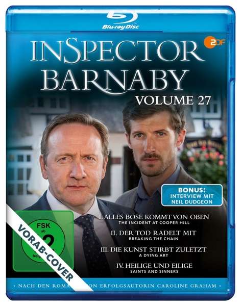 Cover for Inspector Barnaby · Inspector Barnaby Vol.27 (Blu-Ray) (2017)