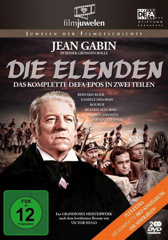 Cover for Jean Gabin · Die Elenden / Die Miserablen-der (DVD) (2019)