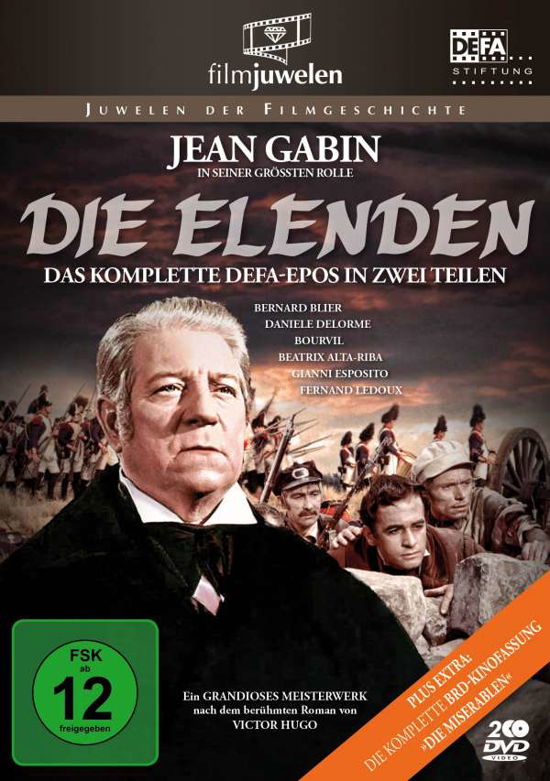 Cover for Jean Gabin · Die Elenden / Die Miserablen-der (DVD) (2019)