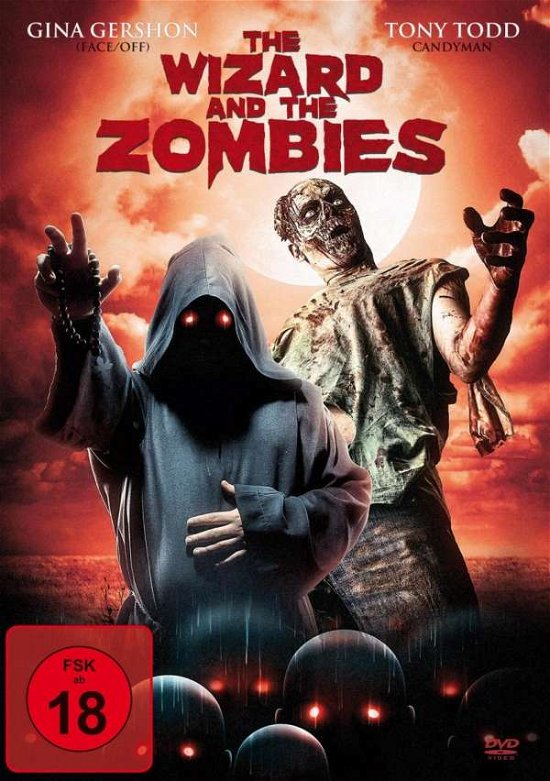 Cover for Gina Gershon · The Wizard and the Zombies (DVD) (2022)