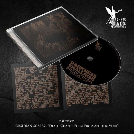 Cover for Obsidian Scapes · Death Chants Echo from Aphotic Void (CD) (2025)