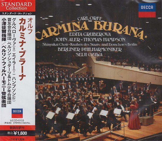 Cover for Carl Orff  · Carmina Burana (CD)