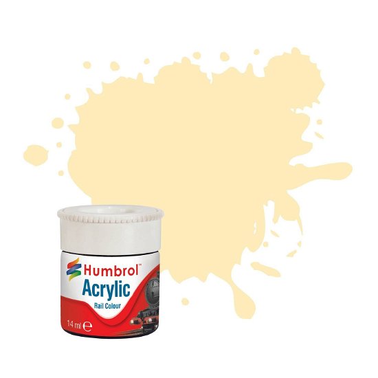 Br Cream Rc424 14ml Acrylic Rail Paint - Humbrol - Koopwaar -  - 5010279700933 - 