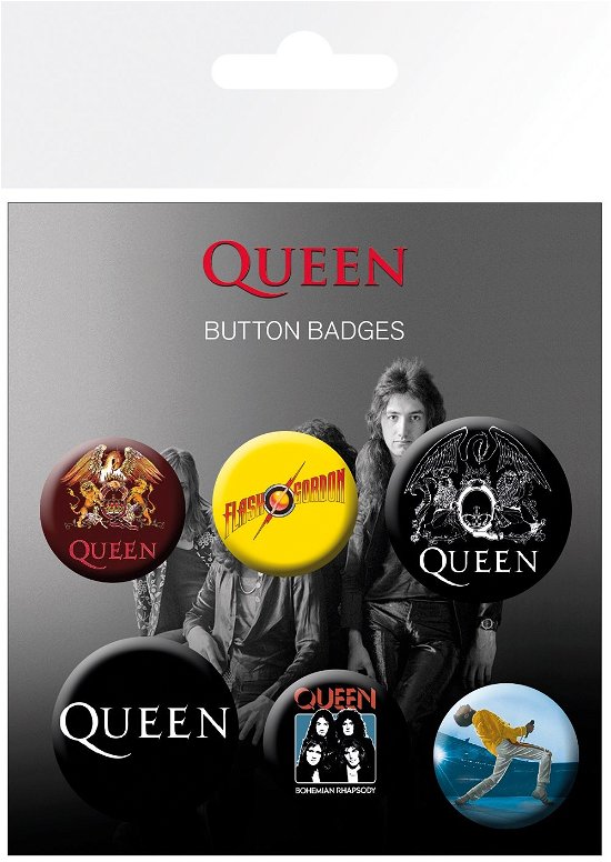 Cover for Queen · Queen Mix Badge Pack (Badge)