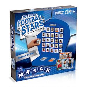 Cover for Top Trumps Match World Football Stars Blue Boardgames (GAME)