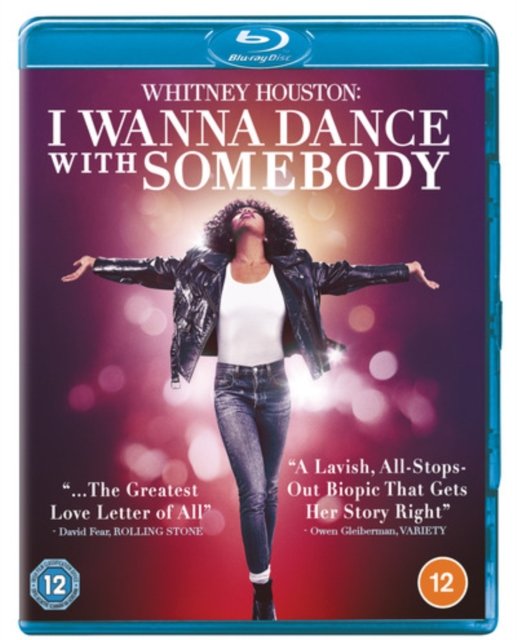 Cover for I Wanna Dance with Somebody BD · Whitney Houston - I Wanna Dance With Somebody (Blu-ray) (2023)