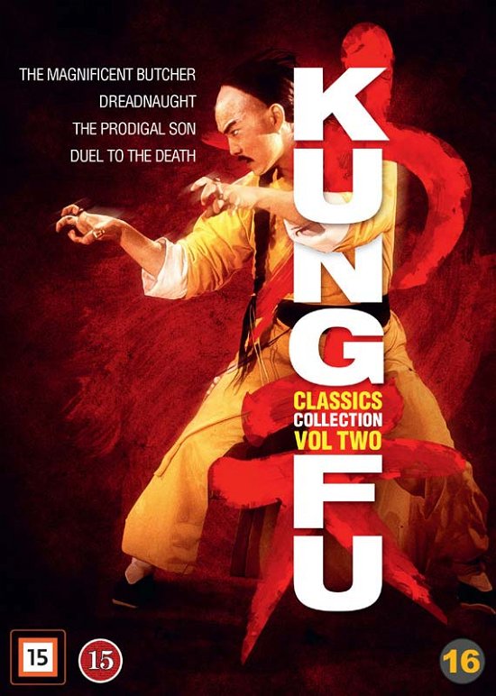 Cover for Kung-fu Classics Collection Vol 2 (DVD) (2020)